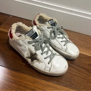 Shearling lined Golden Goose Sneakers